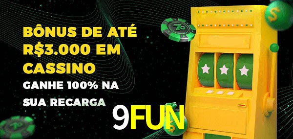 9FUN melhor bônus de depósito
